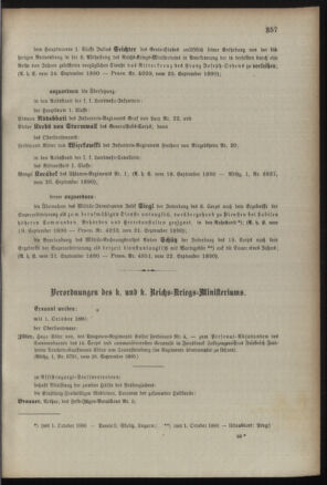 Kaiserlich-königliches Armee-Verordnungsblatt: Personal-Angelegenheiten 18900926 Seite: 3