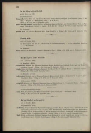 Kaiserlich-königliches Armee-Verordnungsblatt: Personal-Angelegenheiten 18900930 Seite: 6