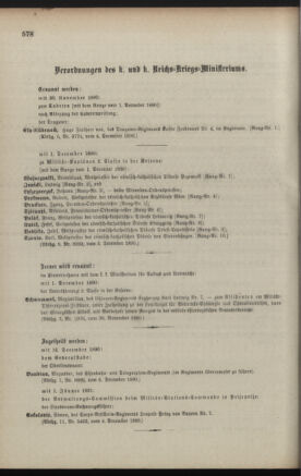 Kaiserlich-königliches Armee-Verordnungsblatt: Personal-Angelegenheiten 18901209 Seite: 6