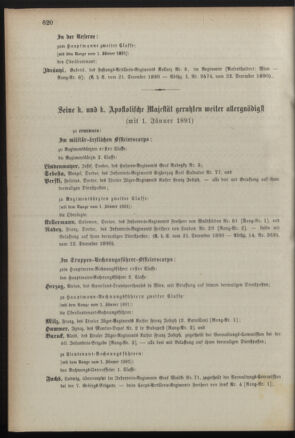 Kaiserlich-königliches Armee-Verordnungsblatt: Personal-Angelegenheiten 18901224 Seite: 8