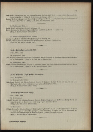 Kaiserlich-königliches Armee-Verordnungsblatt: Personal-Angelegenheiten 18910224 Seite: 5