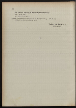 Kaiserlich-königliches Armee-Verordnungsblatt: Personal-Angelegenheiten 18910224 Seite: 6