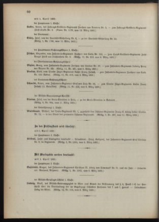 Kaiserlich-königliches Armee-Verordnungsblatt: Personal-Angelegenheiten 18910314 Seite: 6