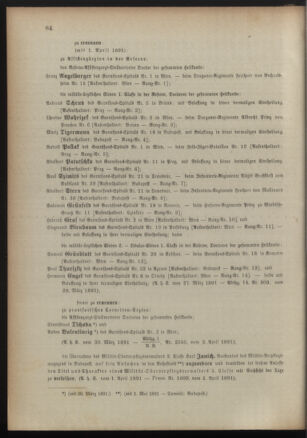 Kaiserlich-königliches Armee-Verordnungsblatt: Personal-Angelegenheiten 18910403 Seite: 4