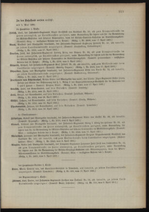 Kaiserlich-königliches Armee-Verordnungsblatt: Personal-Angelegenheiten 18910421 Seite: 15