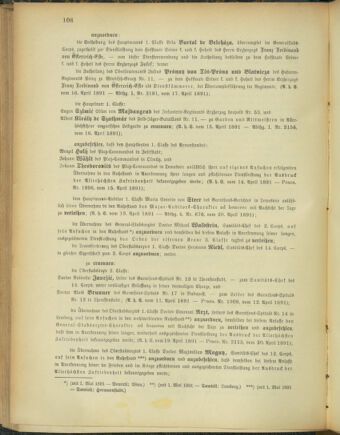 Kaiserlich-königliches Armee-Verordnungsblatt: Personal-Angelegenheiten 18910421 Seite: 8