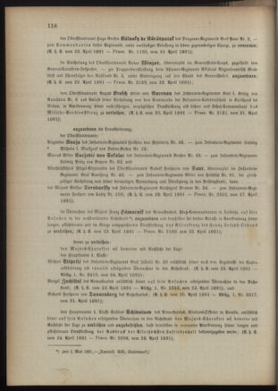 Kaiserlich-königliches Armee-Verordnungsblatt: Personal-Angelegenheiten 18910427 Seite: 2