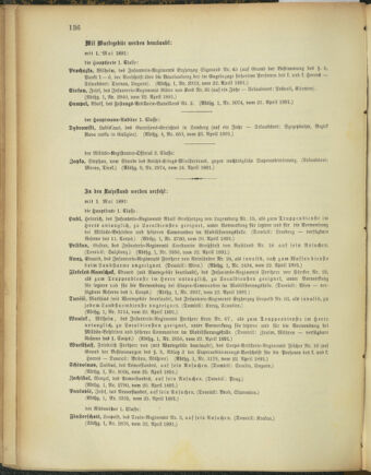 Kaiserlich-königliches Armee-Verordnungsblatt: Personal-Angelegenheiten 18910427 Seite: 22