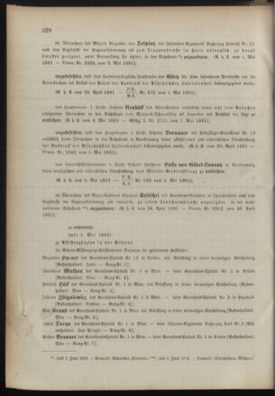 Kaiserlich-königliches Armee-Verordnungsblatt: Personal-Angelegenheiten 18910509 Seite: 2