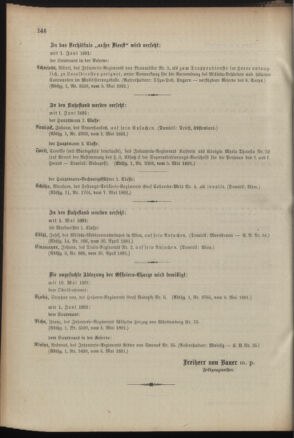 Kaiserlich-königliches Armee-Verordnungsblatt: Personal-Angelegenheiten 18910509 Seite: 22