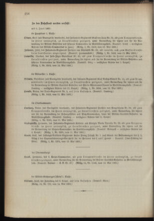 Kaiserlich-königliches Armee-Verordnungsblatt: Personal-Angelegenheiten 18910521 Seite: 6