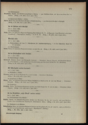 Kaiserlich-königliches Armee-Verordnungsblatt: Personal-Angelegenheiten 18910611 Seite: 5