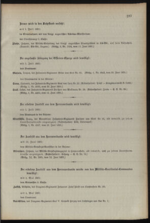 Kaiserlich-königliches Armee-Verordnungsblatt: Personal-Angelegenheiten 18910627 Seite: 11