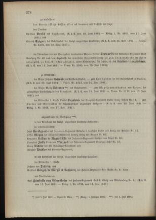 Kaiserlich-königliches Armee-Verordnungsblatt: Personal-Angelegenheiten 18910627 Seite: 2