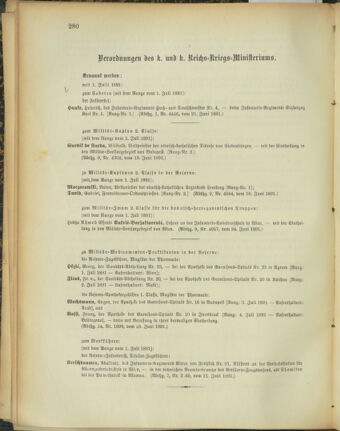 Kaiserlich-königliches Armee-Verordnungsblatt: Personal-Angelegenheiten 18910627 Seite: 4