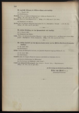 Kaiserlich-königliches Armee-Verordnungsblatt: Personal-Angelegenheiten 18910729 Seite: 12