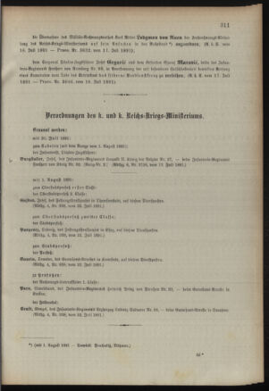 Kaiserlich-königliches Armee-Verordnungsblatt: Personal-Angelegenheiten 18910729 Seite: 3