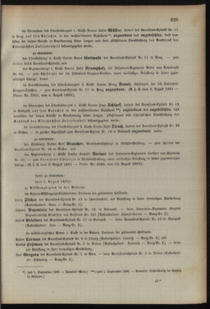 Kaiserlich-königliches Armee-Verordnungsblatt: Personal-Angelegenheiten 18910811 Seite: 3