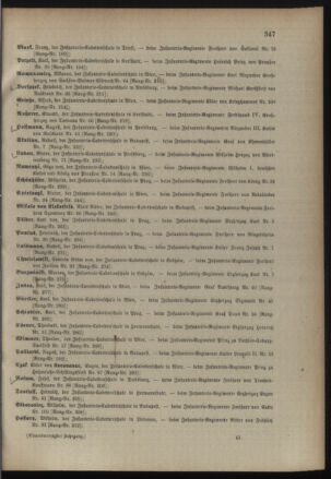 Kaiserlich-königliches Armee-Verordnungsblatt: Personal-Angelegenheiten 18910818 Seite: 17