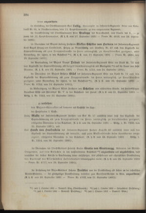 Kaiserlich-königliches Armee-Verordnungsblatt: Personal-Angelegenheiten 18910929 Seite: 2