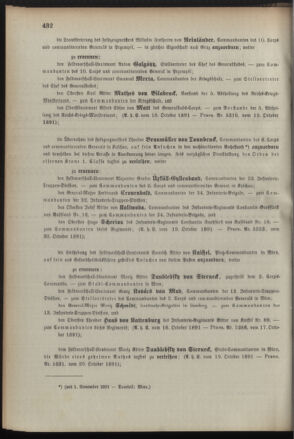 Kaiserlich-königliches Armee-Verordnungsblatt: Personal-Angelegenheiten 18911021 Seite: 2