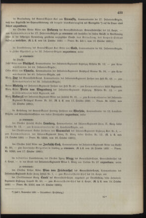 Kaiserlich-königliches Armee-Verordnungsblatt: Personal-Angelegenheiten 18911021 Seite: 3