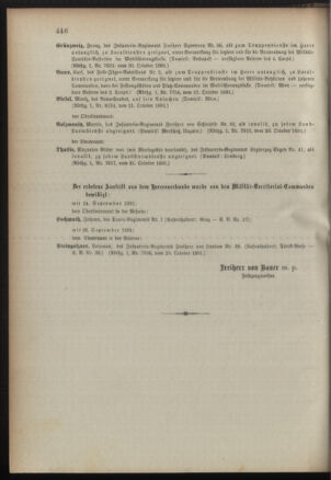 Kaiserlich-königliches Armee-Verordnungsblatt: Personal-Angelegenheiten 18911024 Seite: 6