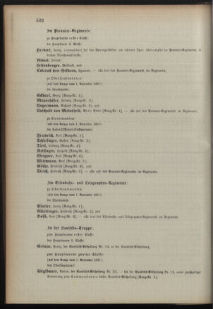 Kaiserlich-königliches Armee-Verordnungsblatt: Personal-Angelegenheiten 18911027 Seite: 56