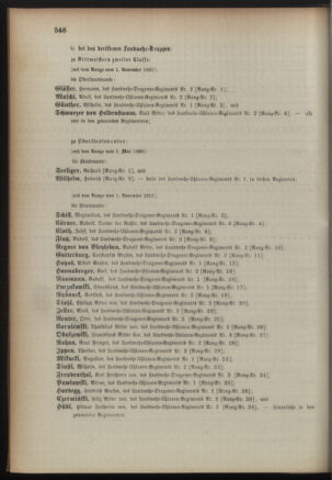 Kaiserlich-königliches Armee-Verordnungsblatt: Personal-Angelegenheiten 18911111 Seite: 10