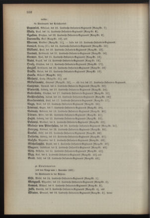 Kaiserlich-königliches Armee-Verordnungsblatt: Personal-Angelegenheiten 18911111 Seite: 20