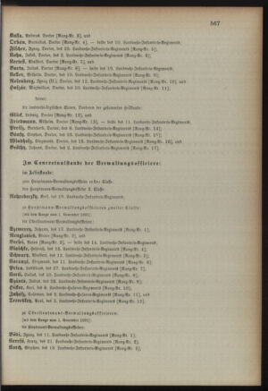 Kaiserlich-königliches Armee-Verordnungsblatt: Personal-Angelegenheiten 18911111 Seite: 29