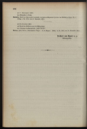 Kaiserlich-königliches Armee-Verordnungsblatt: Personal-Angelegenheiten 18911128 Seite: 10