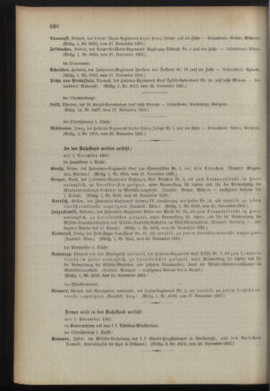 Kaiserlich-königliches Armee-Verordnungsblatt: Personal-Angelegenheiten 18911128 Seite: 8