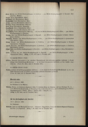 Kaiserlich-königliches Armee-Verordnungsblatt: Personal-Angelegenheiten 18911221 Seite: 9