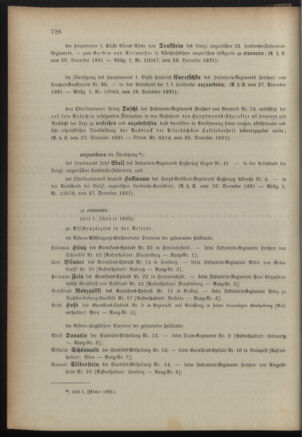 Kaiserlich-königliches Armee-Verordnungsblatt: Personal-Angelegenheiten 18911230 Seite: 2