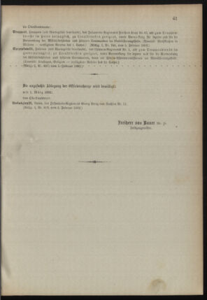 Kaiserlich-königliches Armee-Verordnungsblatt: Personal-Angelegenheiten 18920209 Seite: 7