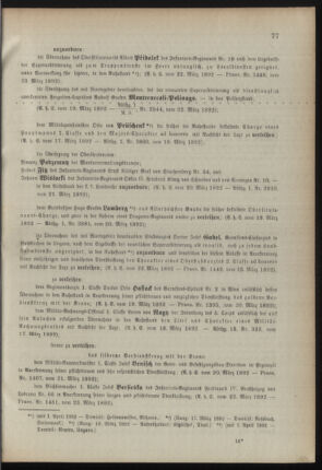 Kaiserlich-königliches Armee-Verordnungsblatt: Personal-Angelegenheiten 18920324 Seite: 3