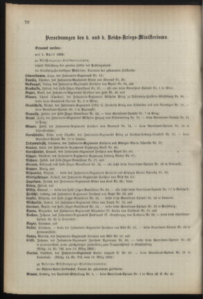 Kaiserlich-königliches Armee-Verordnungsblatt: Personal-Angelegenheiten 18920324 Seite: 4