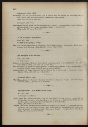 Kaiserlich-königliches Armee-Verordnungsblatt: Personal-Angelegenheiten 18920415 Seite: 8