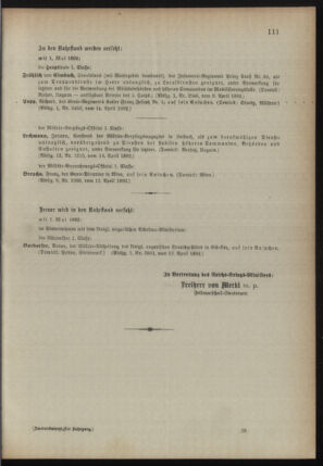 Kaiserlich-königliches Armee-Verordnungsblatt: Personal-Angelegenheiten 18920415 Seite: 9