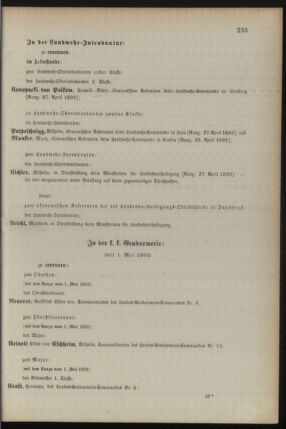 Kaiserlich-königliches Armee-Verordnungsblatt: Personal-Angelegenheiten 18920514 Seite: 11