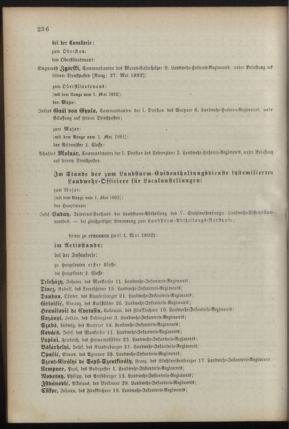 Kaiserlich-königliches Armee-Verordnungsblatt: Personal-Angelegenheiten 18920514 Seite: 14