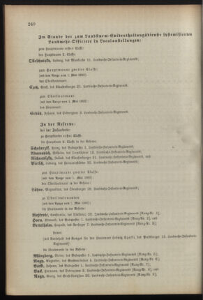 Kaiserlich-königliches Armee-Verordnungsblatt: Personal-Angelegenheiten 18920514 Seite: 18