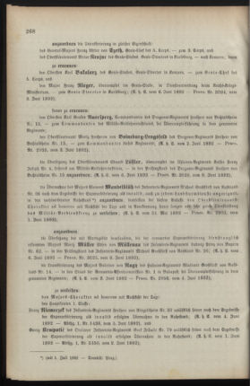 Kaiserlich-königliches Armee-Verordnungsblatt: Personal-Angelegenheiten 18920609 Seite: 2