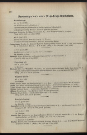 Kaiserlich-königliches Armee-Verordnungsblatt: Personal-Angelegenheiten 18920609 Seite: 4