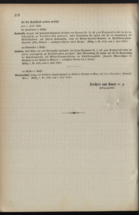 Kaiserlich-königliches Armee-Verordnungsblatt: Personal-Angelegenheiten 18920609 Seite: 6