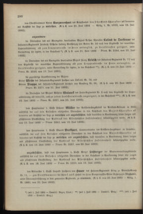 Kaiserlich-königliches Armee-Verordnungsblatt: Personal-Angelegenheiten 18920630 Seite: 2