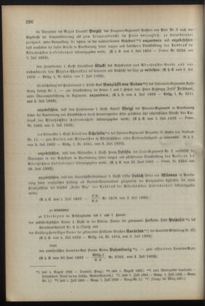 Kaiserlich-königliches Armee-Verordnungsblatt: Personal-Angelegenheiten 18920711 Seite: 4