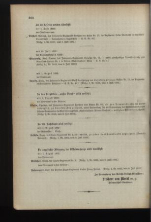 Kaiserlich-königliches Armee-Verordnungsblatt: Personal-Angelegenheiten 18920711 Seite: 8