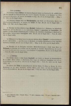 Kaiserlich-königliches Armee-Verordnungsblatt: Personal-Angelegenheiten 18920826 Seite: 3